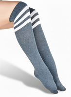 Socken mit drei Streifen