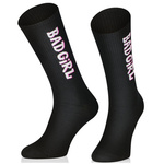 Super Retro-Socken mit Aufschriften für ihr Bad Girl