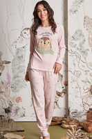 Damenpyjama Antea Lang Rosa