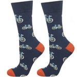 SOXO GOOD STUFF Lange Socken für Männer in Bikes