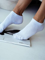 Lurex-Socken, Farbe Hellgrau, Größe 37-41