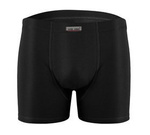 Sesto Senso Herren Boxershorts Lizard – Bequeme Baumwollunterwäsche mit Elastan, Raumklimaeinsatz, Flache Nähte, Schwarz, Komfortabler Sitz, Frei von Druckstellen, Ideal für Alltag, Made in Poland