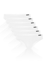 Damen Slip Serie 3BLP-586 Weiß, Schwarz, Beige