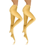 Sesto Senso Damen Strumpfhose Set – Blickdichte Microfaser Strumpfhosen 40 DEN, Weich und Komfortabel, Nahtlos, Perfekte Passform, Vielseitig, Rot, XL, 2er Pack