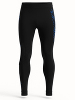 Thermounterhose Herren Serie Schwarz Blau