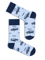 Socken Herren Serie Avangard Blau