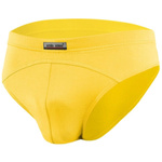 Sesto Senso Herren Slips Cadet – Bequeme Unterwäsche aus Mikromodal, Elastischer Bund, Flache Nähte, Pflegeleicht, Gelb, Ideal für Täglichen Komfort, Neues Design, Größe SM03