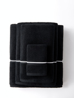 S HANDTUCH 100*150 LIBRE SCHWARZ+WEISS