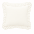 Kissenbezug Ruffy Ecru