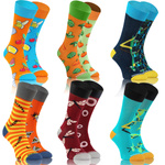 Men's Finest Cotton Socken 6er-Set