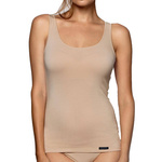 Damentop blv-198 Beige/Schwarz/Weiß