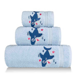 Handtuch Baby Rekinek Blau